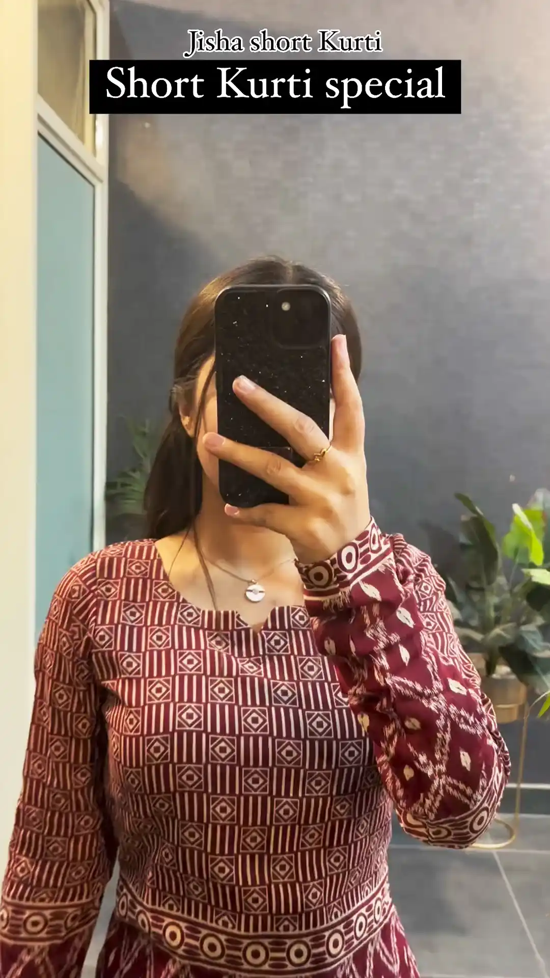 Cotton Printed New Womens Straight Short Kurtis With Lining.png